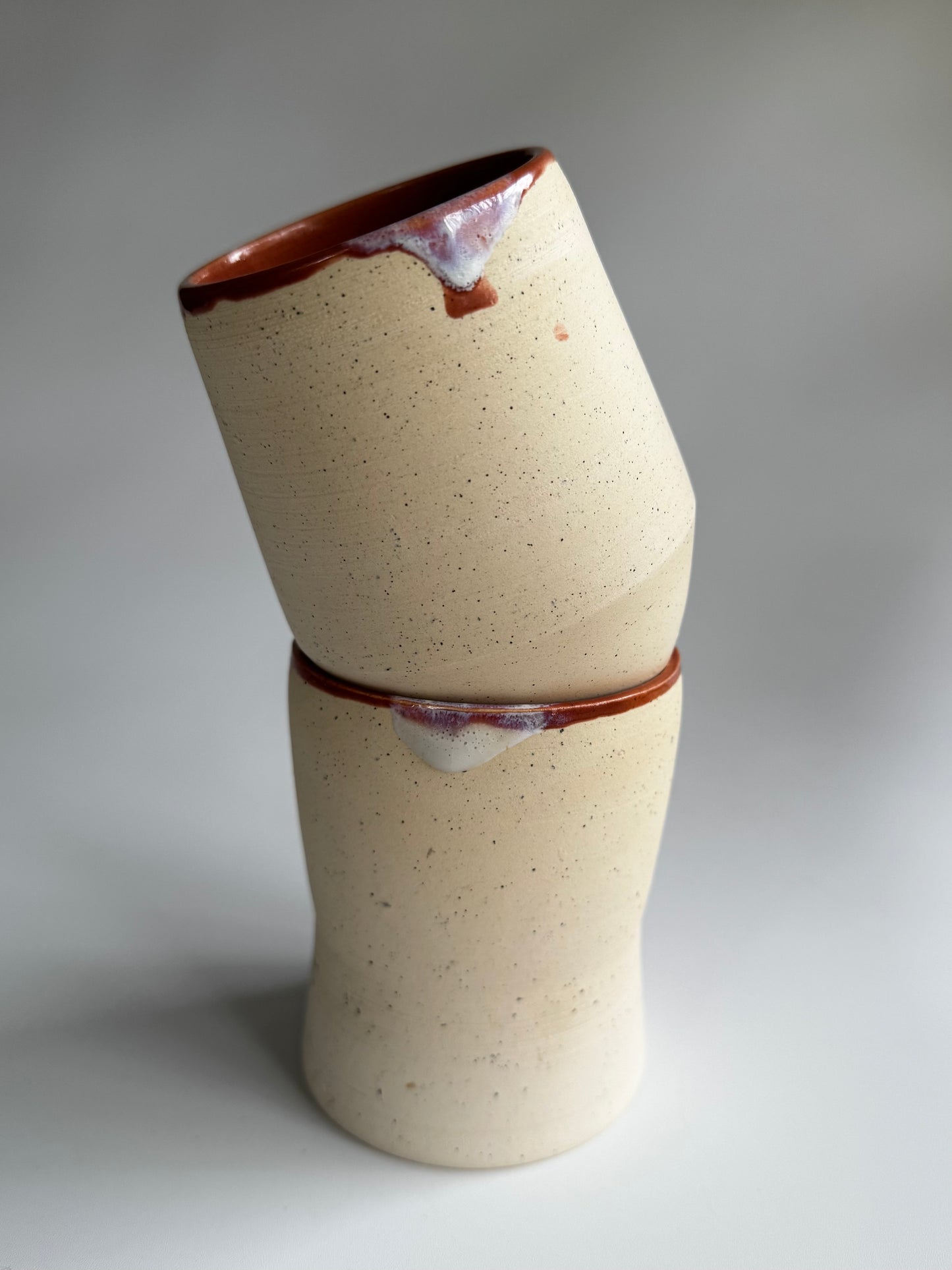 Gettagrip KnuckleMug Pair, Rust