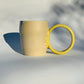 Lemon Meringue Hoop Handle Mug, 8oz