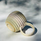 Pink Sand Beehive Hoop Handle Biggie Mug