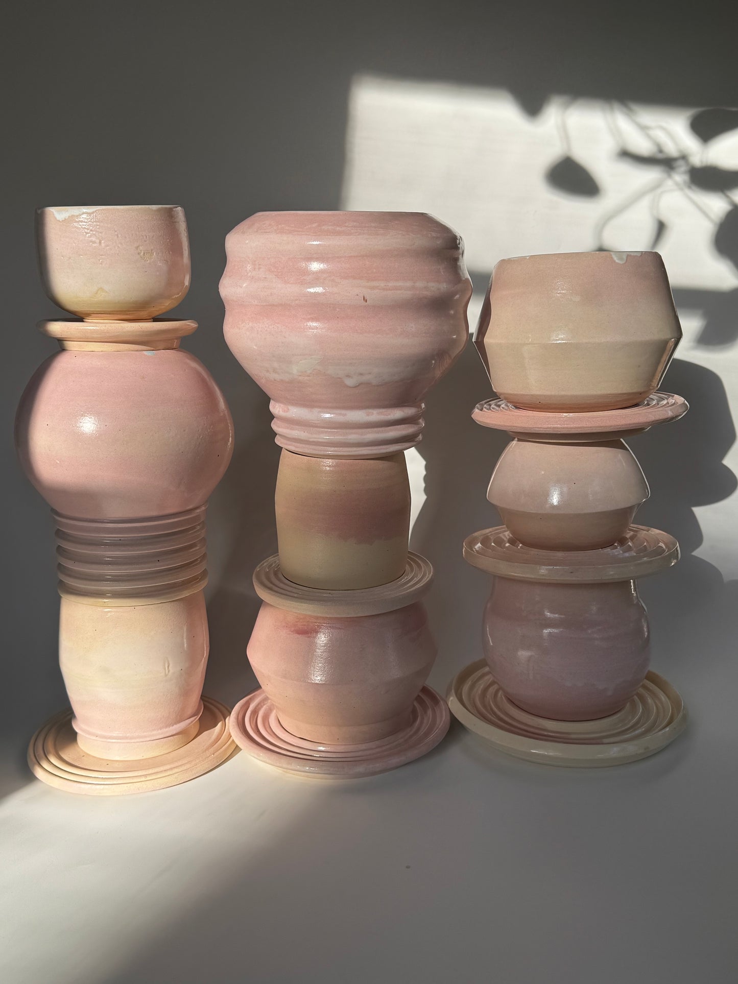 Blushing Matte Roly Planter