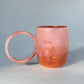 Rosy Rusty Hoop Handle Mug