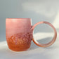 Rosy Rusty Hoop Handle Mug