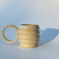 Flaxen Beehive Hoop Handle Mug, Large
