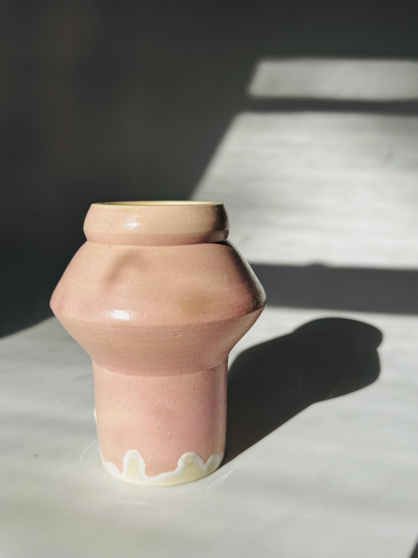 Kissy Cup Accent Vase, Small