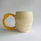 Split Hoop Mug, Yellow