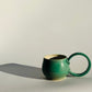 Penny Patina Hoop Handle Mug, Green