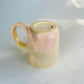 Rosy Hoop Handle Mug