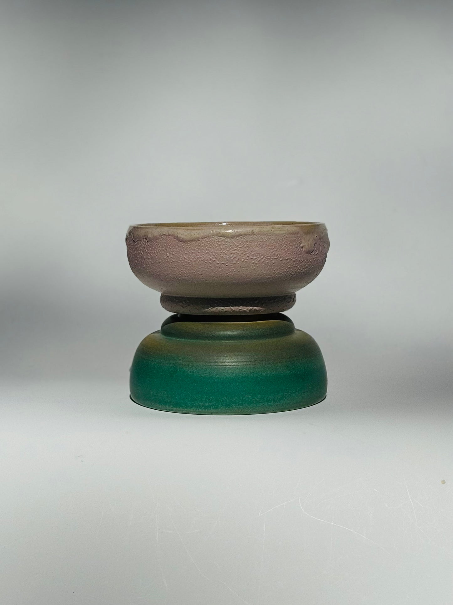 Blushing Pink & Penny Patina Bowl Set
