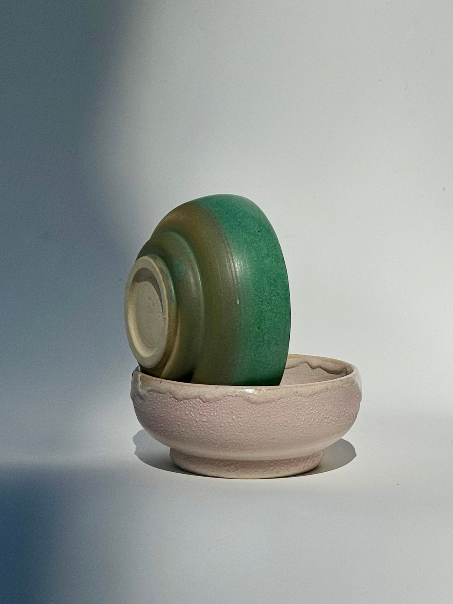 Blushing Pink & Penny Patina Bowl Set