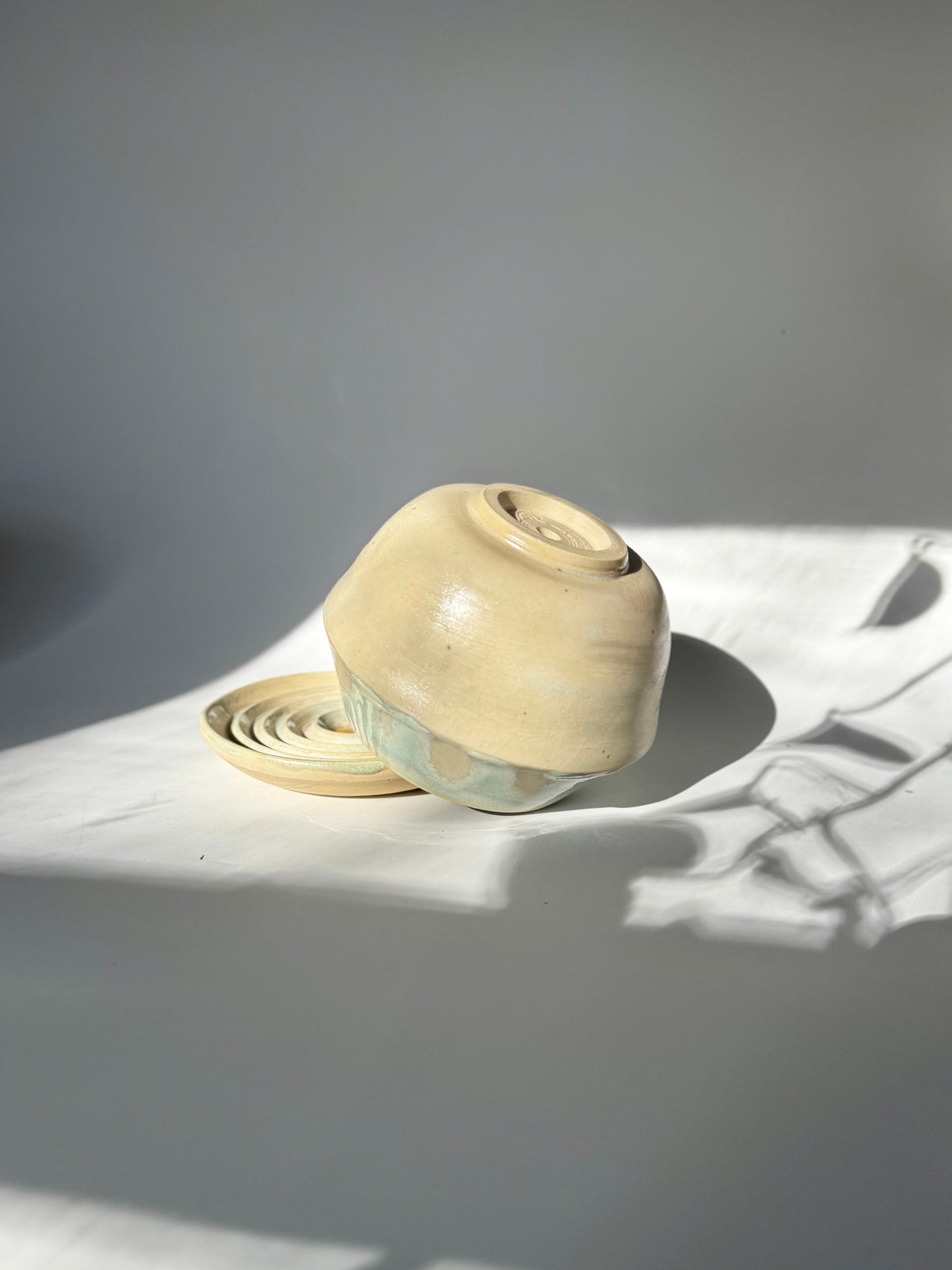 Moss Matte Teardrop Planter, Small