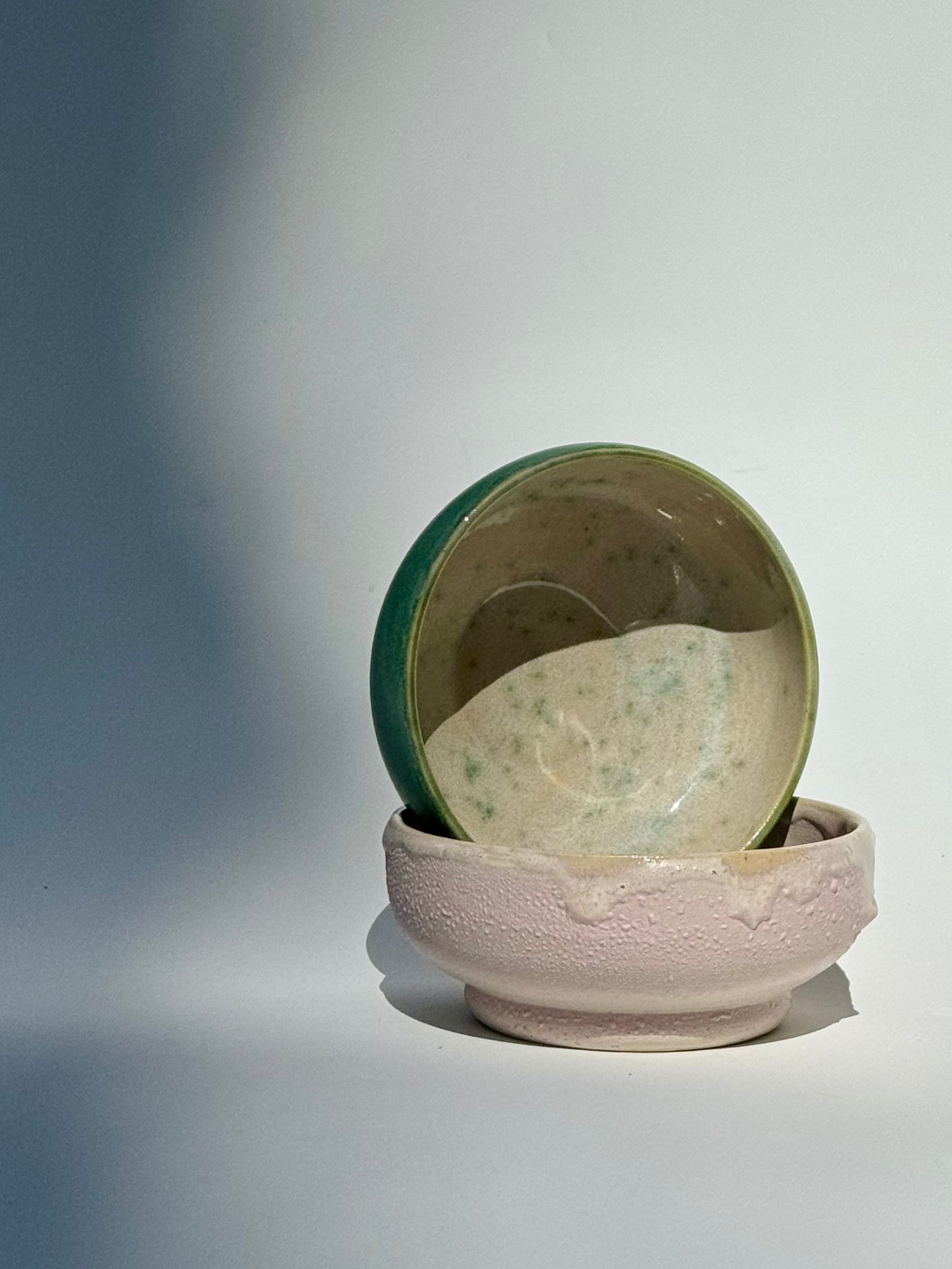 Blushing Pink & Penny Patina Bowl Set