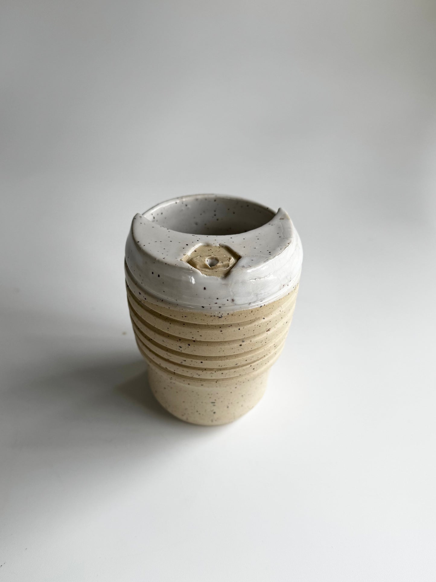 Loudmouth Hot ToGo! Tumbler, White