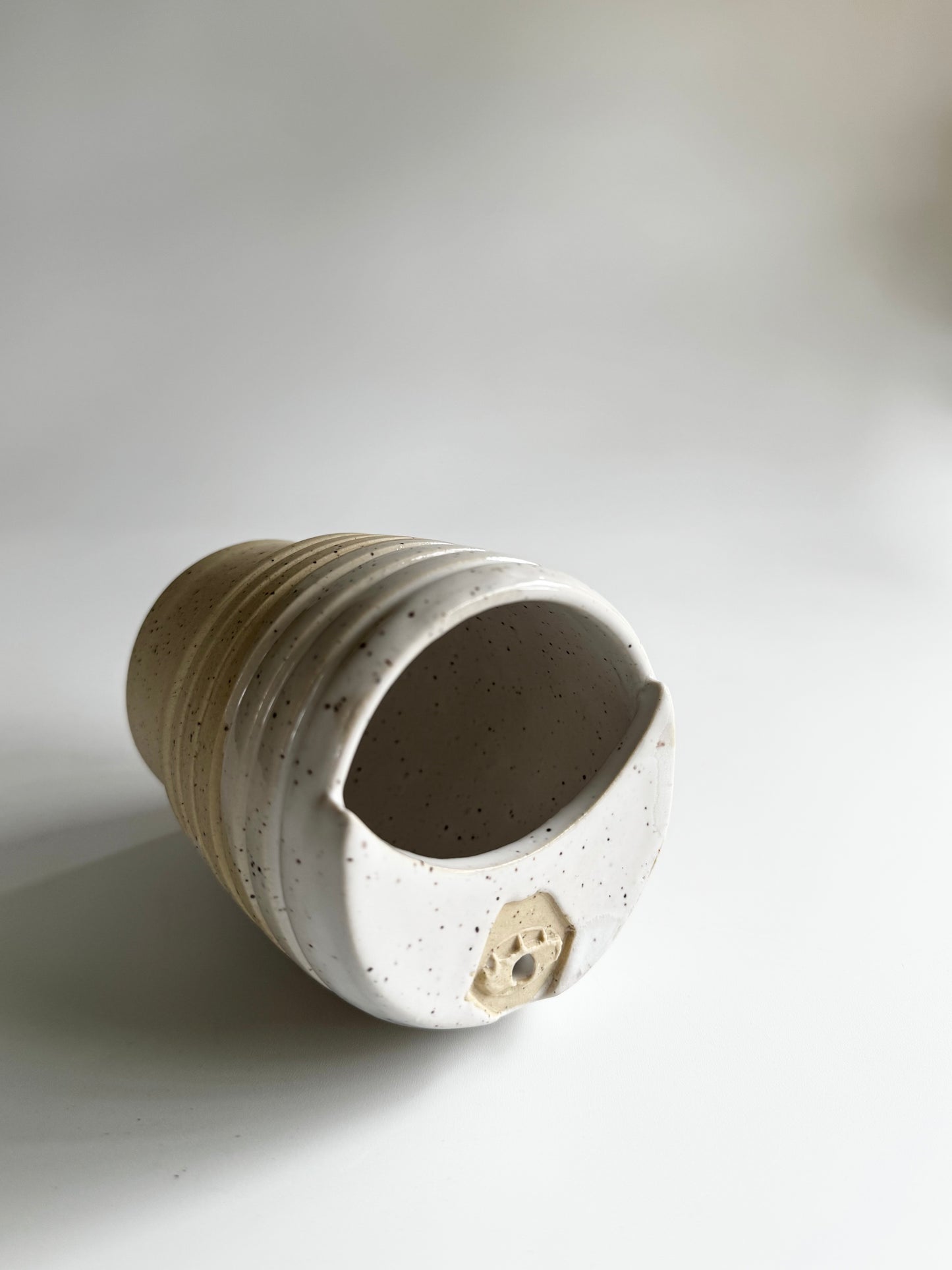 Loudmouth Hot ToGo! Tumbler, White