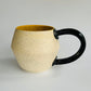 Geo Half Moon Handle Mug