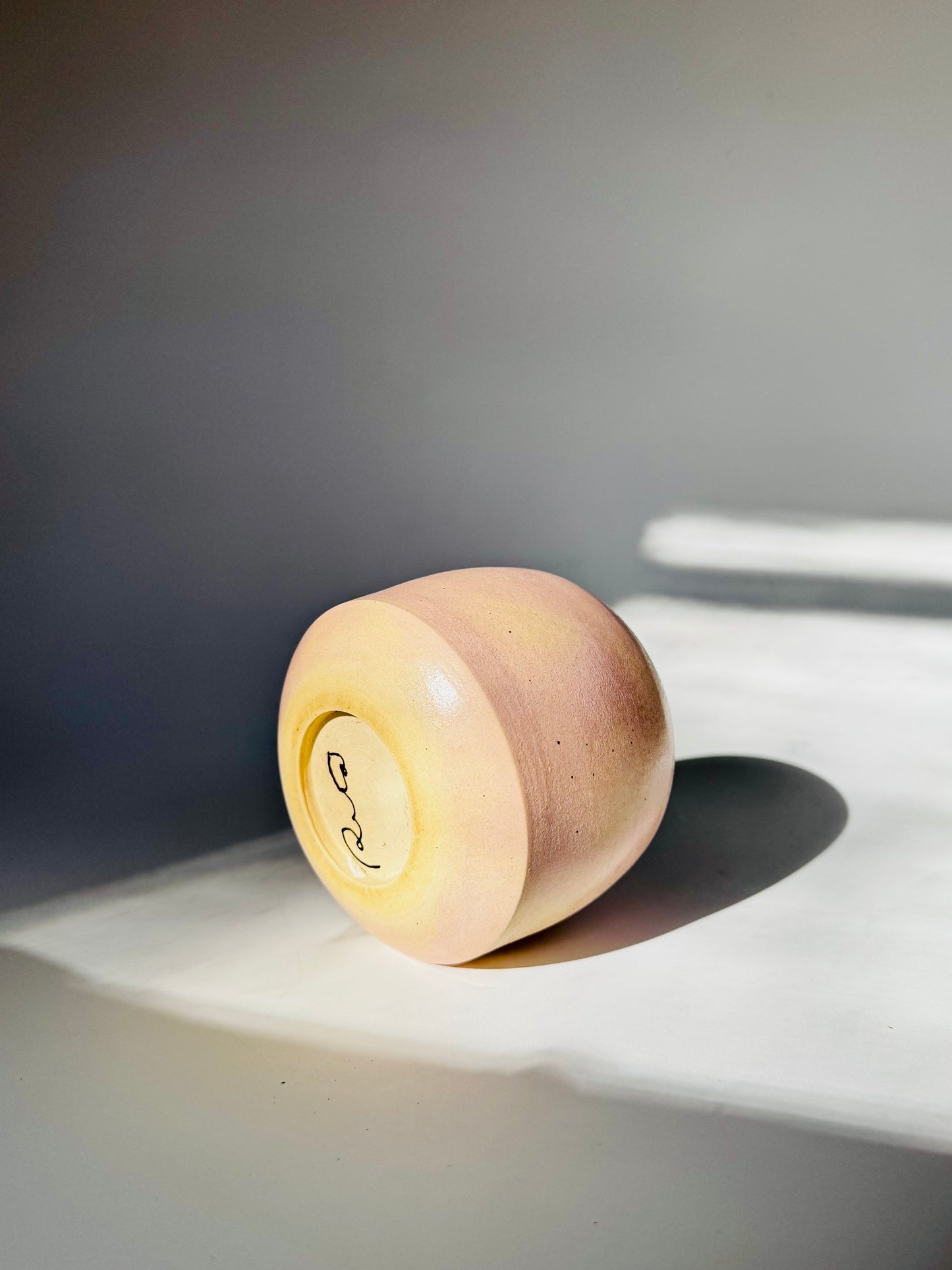 Kissy Cup Accent Vase, Small