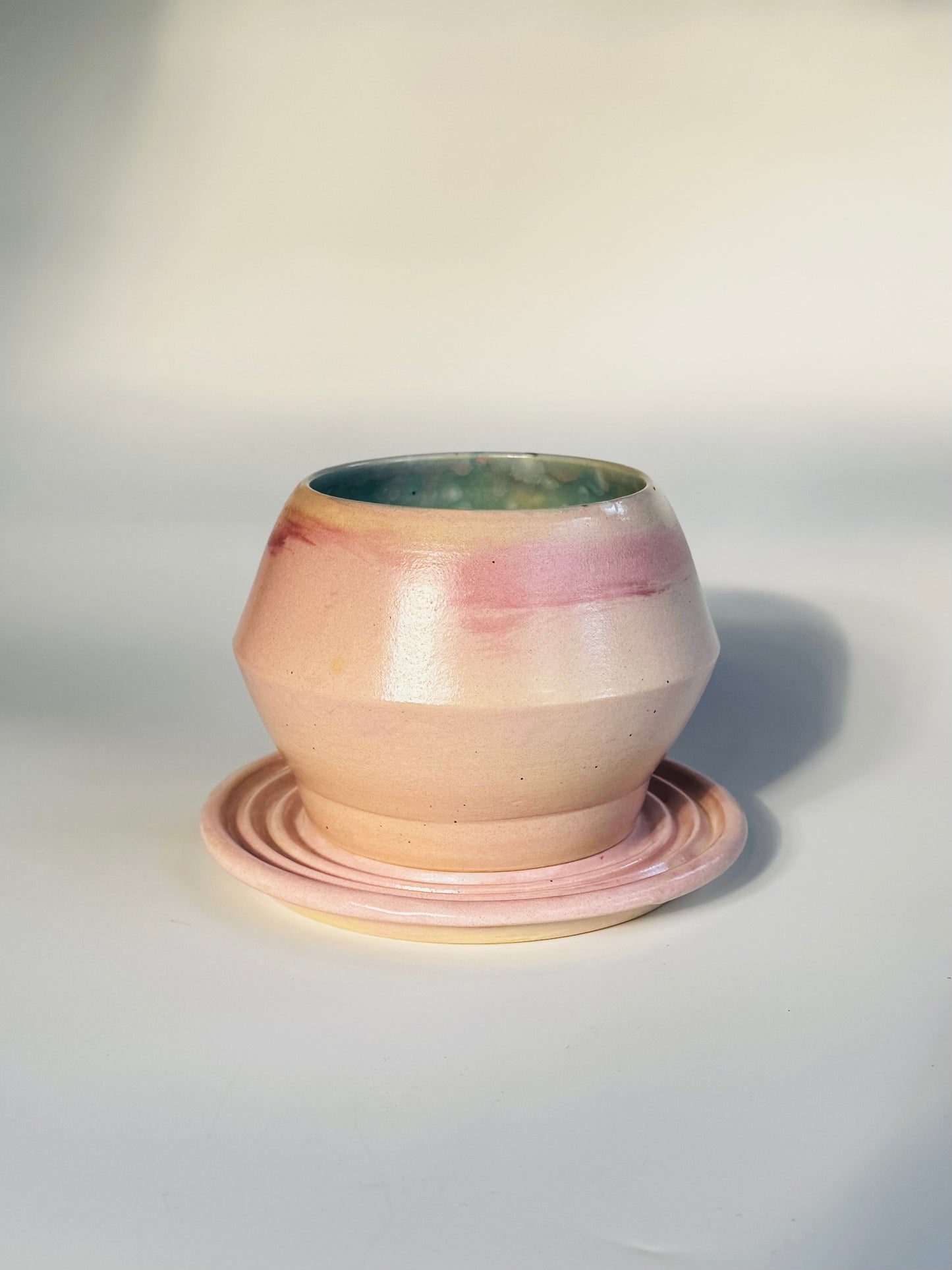 Blushing Matte Teardrop Planter