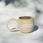 Pink Sand Beehive Hoop Handle Biggie Mug